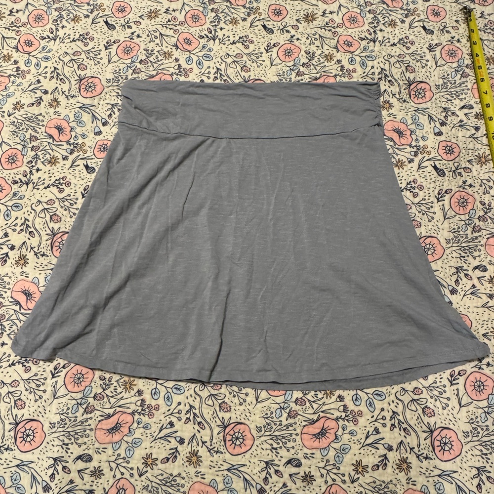 Horny Toad Asymmetrical Gray Skirt